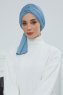 Amy - Sky Blue Cotton Turban