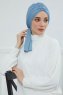 Amy - Sky Blue Cotton Turban