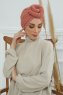 Amy - Salmon Cotton Turban