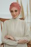 Amy - Salmon Cotton Turban
