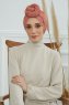 Amy - Salmon Cotton Turban