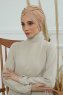 Amy - Sand Cotton Turban