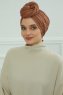 Amy - Caramel Cotton Turban