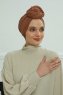 Amy - Caramel Cotton Turban