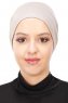 Stella - Taupe Cotton Turban