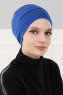 Stella - Blue Cotton Turban