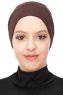 Stella - Brown Cotton Turban