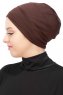Stella - Brown Cotton Turban
