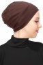 Stella - Brown Cotton Turban