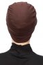 Stella - Brown Cotton Turban