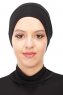 Stella - Black Cotton Turban
