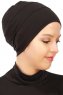 Stella - Black Cotton Turban