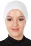 Stella - White Cotton Turban