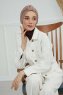 Laura - Taupe Cotton Turban