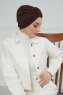 Laura - Brown Cotton Turban