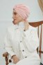 Laura - Dusty Pink Cotton Turban