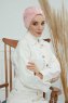 Laura - Dusty Pink Cotton Turban