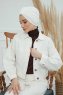 Laura - Creme Cotton Turban
