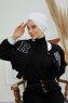 Laura - White Cotton Turban