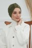 Laura - Khaki Cotton Turban
