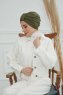 Laura - Khaki Cotton Turban