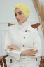 Laura - Yellow Cotton Turban