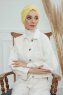 Laura - Yellow Cotton Turban