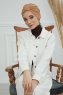 Laura - Light Brown Cotton Turban