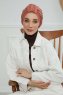 Laura - Salmon Cotton Turban