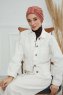 Laura - Salmon Cotton Turban