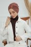 Laura - Caramel Cotton Turban