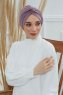 Astrid - Lilac Cotton Turban
