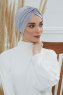 Astrid - Light Grey Cotton Turban