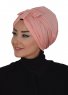 Agnes - Dusty Pink Cotton Turban - Ayse Turban