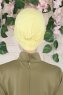 Agnes - Yellow Cotton Turban - Ayse Turban