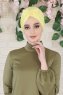 Agnes - Yellow Cotton Turban - Ayse Turban