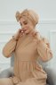 Julia- Sand Cotton Turban