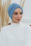 Wilma - Sky Blue Cotton Turban
