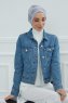 Linda - Light Grey Cotton Turban