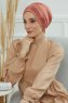 Linda - Salmon Cotton Turban