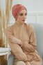Linda - Salmon Cotton Turban