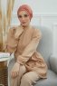 Linda - Salmon Cotton Turban