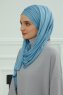 Rebecca - Sky Blue Cotton Turban