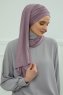 Rebecca - Lilac Cotton Turban