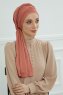 Rebecca - Salmon Cotton Turban