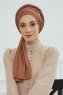 Rebecca - Caramel Cotton Turban