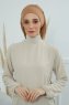 Isabella - Light Brown Cotton Turban