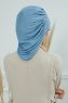 Isabella - Sky Blue Cotton Turban