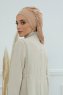 Isabella - Sand Cotton Turban