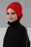 Elisabeth - Red Cotton Turban